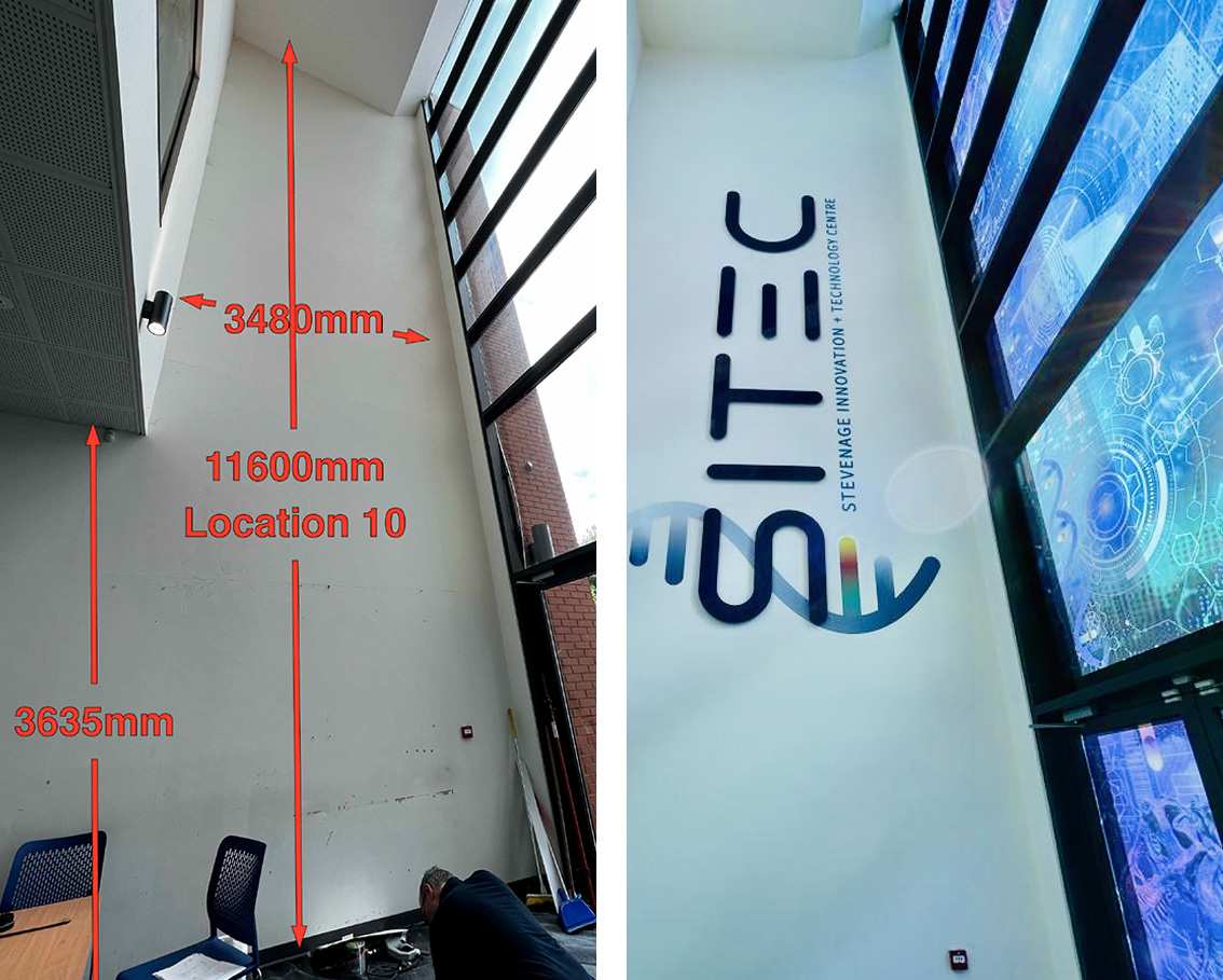 North Hertfordshire College before and after