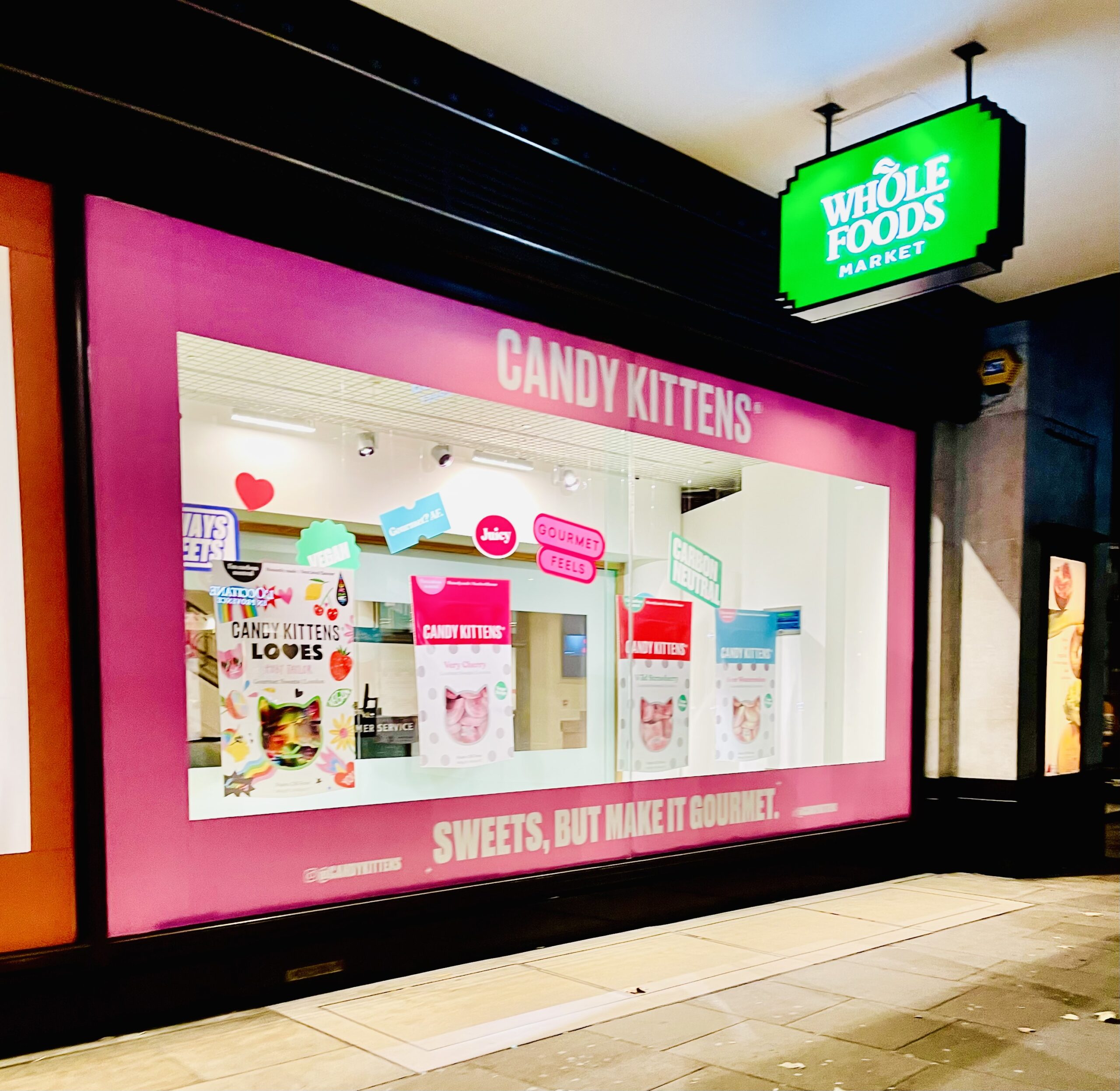 Candy Kitten Window Display